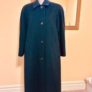 London Fog wool and cashmere coat
